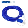 thumbnail image 2 of Uxcell Rubber Cord Tube Hollow Tubing for DIY Craft Beading Necklaces Bracelet Blue 3mx2mmx1mm, 2 of 5