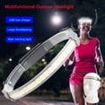 thumbnail image 3 of COB LED Headlamp, Ultra Low Profile Durable Elastic Headband, Lightweight Design, Weatherproof, 3 Modes, USB Charging, for Running, Hiking, 3 of 8