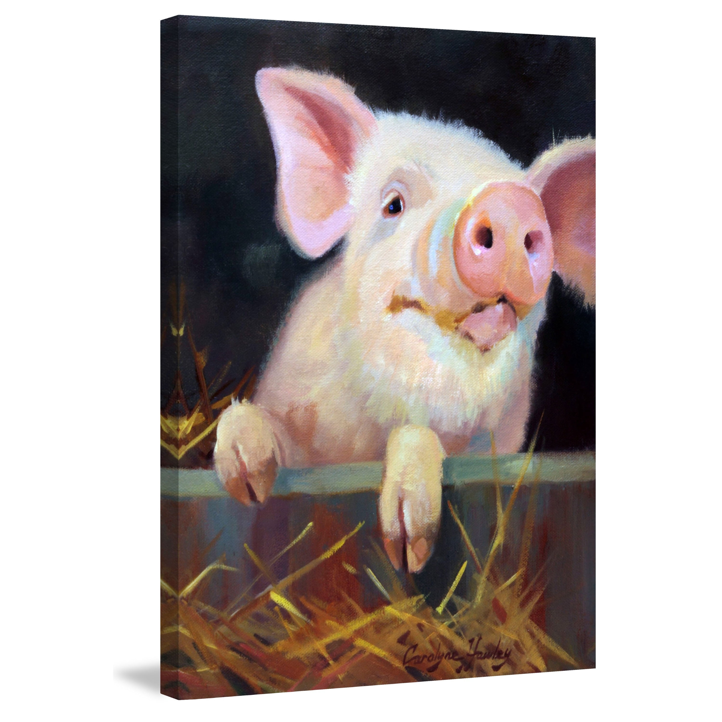 Marmont Hill "Farm Club II" Painting Print on Wrapped Canvas