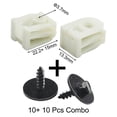 thumbnail image 2 of Enhance Your For BMW s Front Fender Liner Security with Plastic C Clip + Hex Bolt Combo 07147311312 07149213164, 2 of 5
