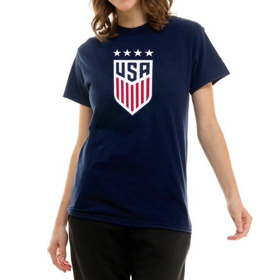 Icon Sports Offical Licensed US Soccer Federation USWNT Player 4 Star T-Shirt | Megan Rapinoe, Medium
