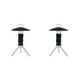 thumbnail image 4 of Luces colgantes para tienda de campaña Yuarrent 2Conjunto negro, 4 of 6