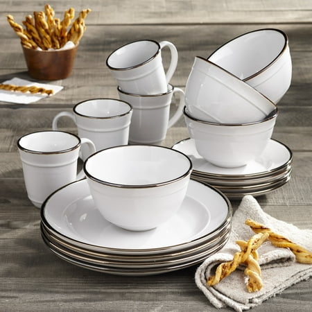 Better Homes & Gardens Farma 16 Piece Dinnerware Set, (Olive Garden Best Dishes)