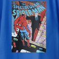 thumbnail image 3 of Marvel Spider-Man Youth Tombstone Poster Vintage T-Shirt (Royal, XS-XL), 3 of 4