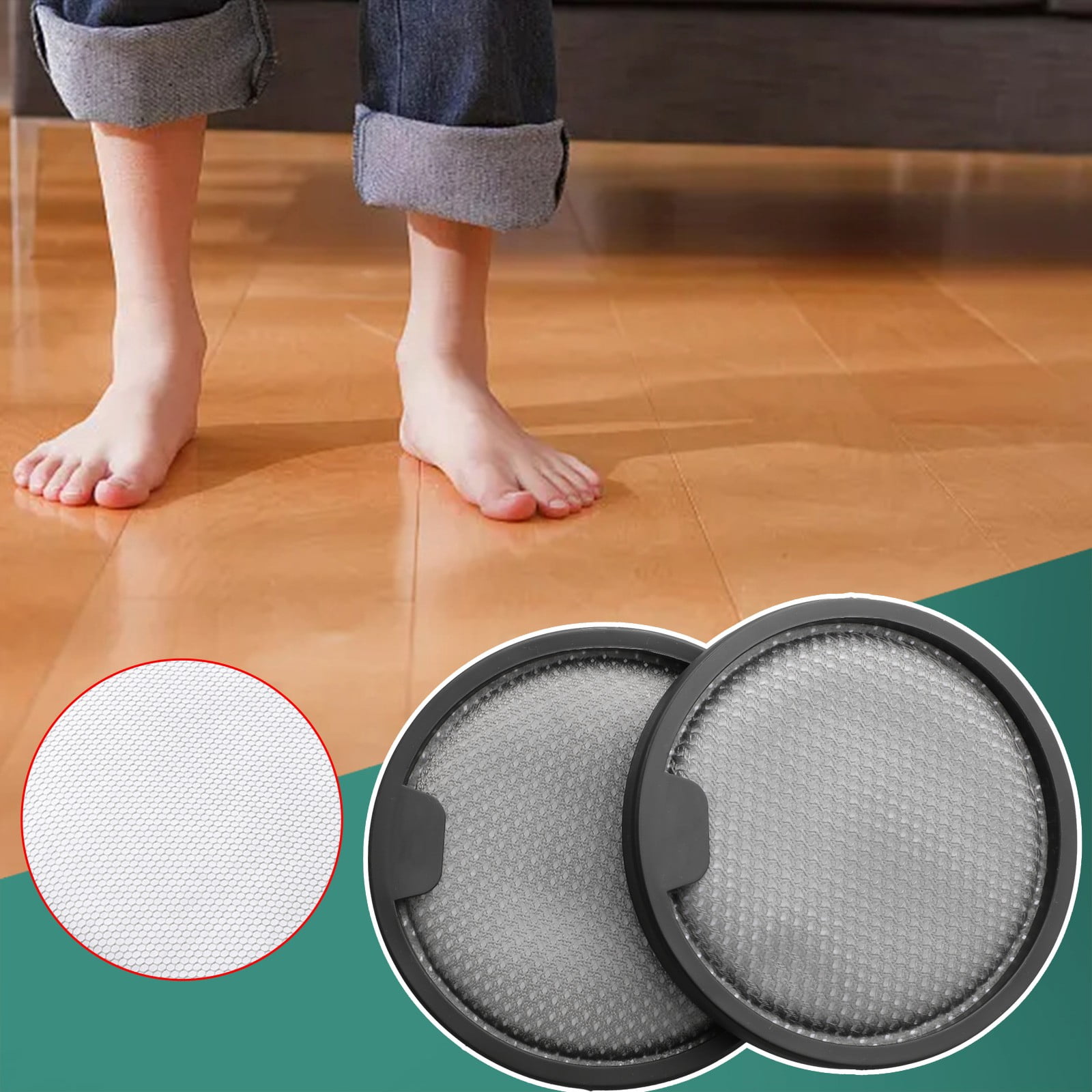 Lot De 4 Pré-filtres Hepa Pour Dreame T10/ T20/ T30/ R10/ R10 Pro / R20