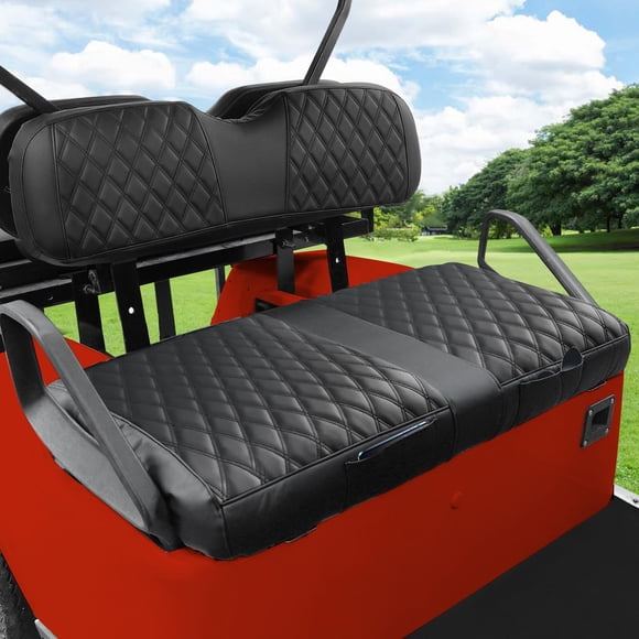 Funda para Asiento de Carrito de Golf RIZINKART EZGO TXT Duradera con Diseño Diamante