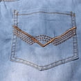 thumbnail image 7 of Womens Flare Jeans Y2K 90s Bootcut Low Rise Vintage Skinny Washed Flared Pants Stretchy Denim Bell Bottom Pants, 7 of 7