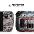 thumbnail image 2 of Design Skinz - Compatible with Steam Deck - Skin Decal Protective Scratch-Resistant Removable Vinyl Wrap Cover - Aged and Wrinkled American Flag, 2 of 5