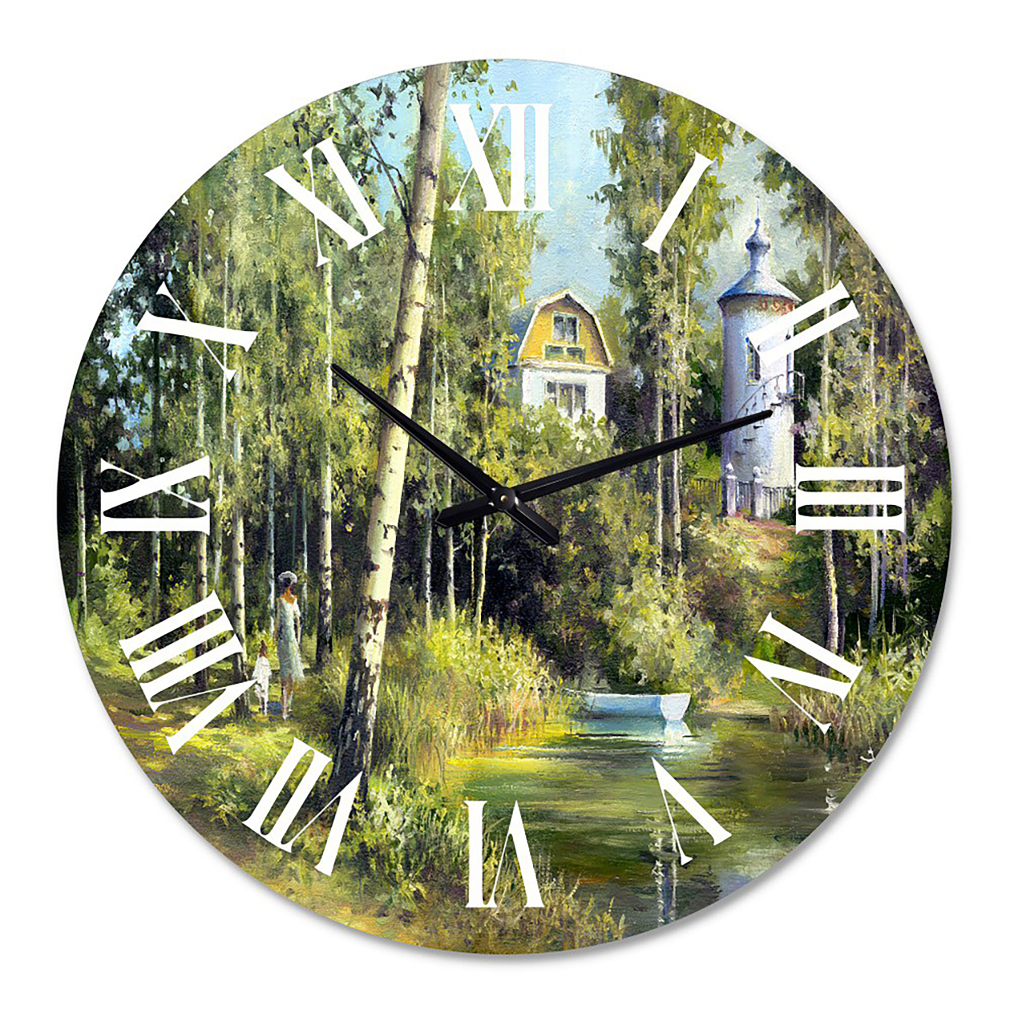Designart 1 in Quartz Wall Clock