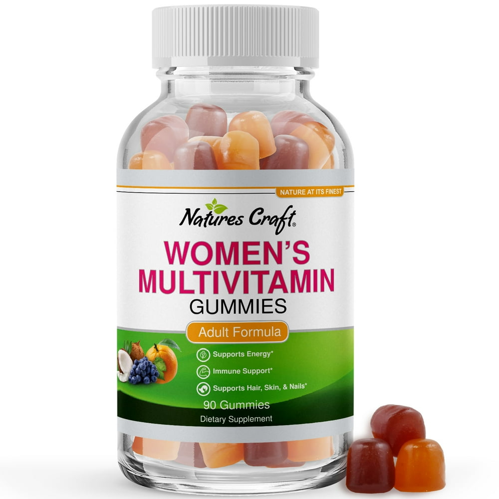 Womens Multivitamin Gummies for Adults Natural Energy Women Health