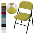 thumbnail image 2 of 1/2/4/6Pcs Chair Covers Backrest Chair Slipcover Elastic Office Chair Cover Computer Seat Protector Cover fundas para sillas, 2 of 10