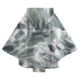 thumbnail image 6 of Whimsical Swirling Grey Abstract Art Blanket Oversized Wearable Hooded Blanket Warm Throw Blanket Buttons Sweatshirt For Women Men Teens Flannel, 6 of 8