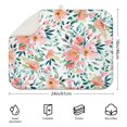 thumbnail image 2 of Microfibre Drying Mat for Kitchen Pioneer Dish Drying Drainer Mat Absorbent Colorful Floral Drying Mat Washing Up for Glass, Plate & Cup 18inch X 24inch, 2 of 5