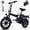 A1 Comfortable Edition, variant on SHCNTEKU Folding Electric Bicycle for Adults Teens, 14IN Ebike with 500W Peak Motor, 20mph 25 Miles 576Wh Removable Battery , UL 2849