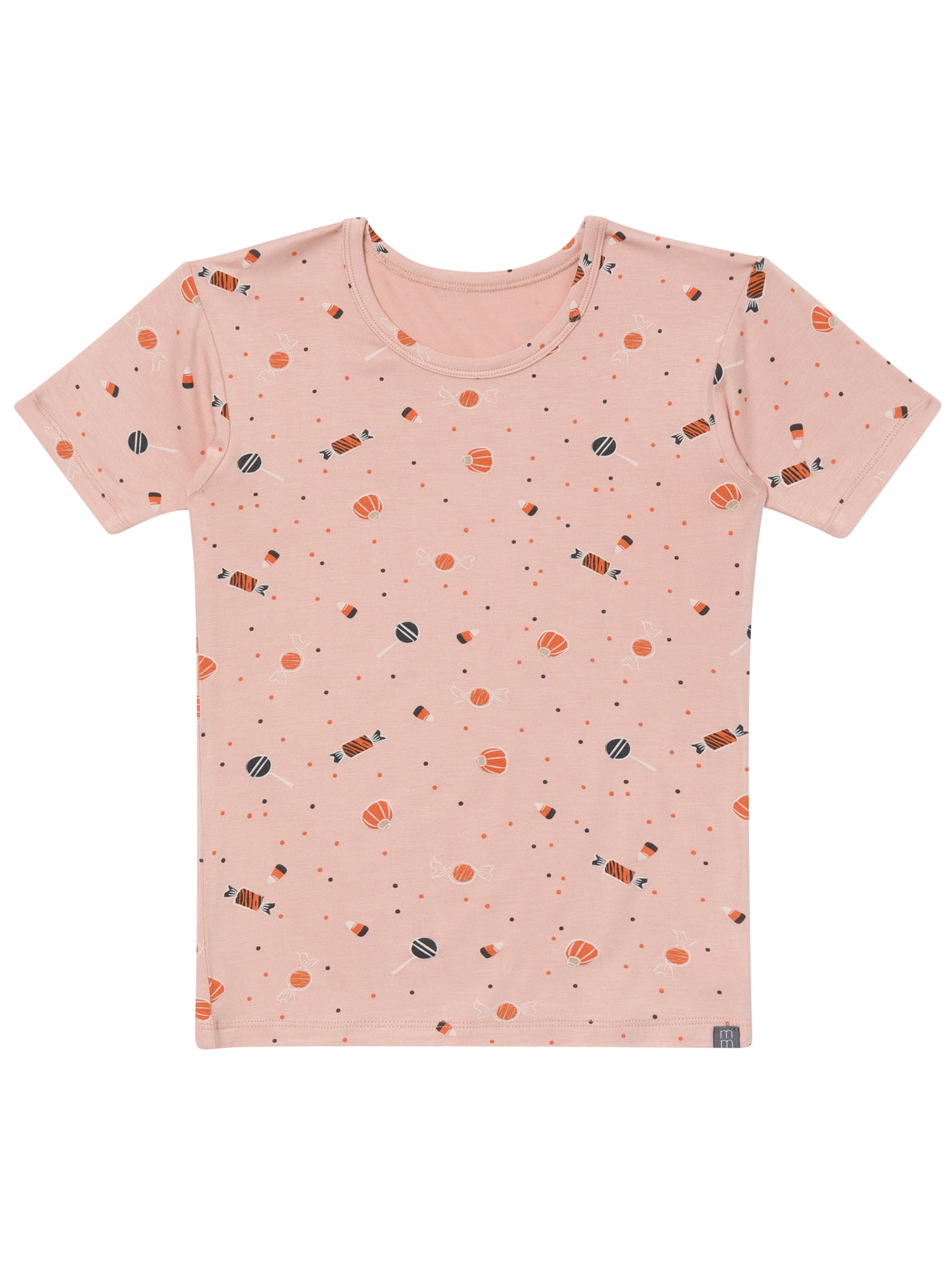 Modern Moments by Gerber Neutral Short Sleeve Halloween Pajama Set, 2-Piece, Sizes 6 - 12 Kids