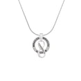 thumbnail image 2 of Delight Jewelry Silvertone Today Tomorrow Infinity Sign Miracles Ring Charm Necklace, 18", 2 of 4