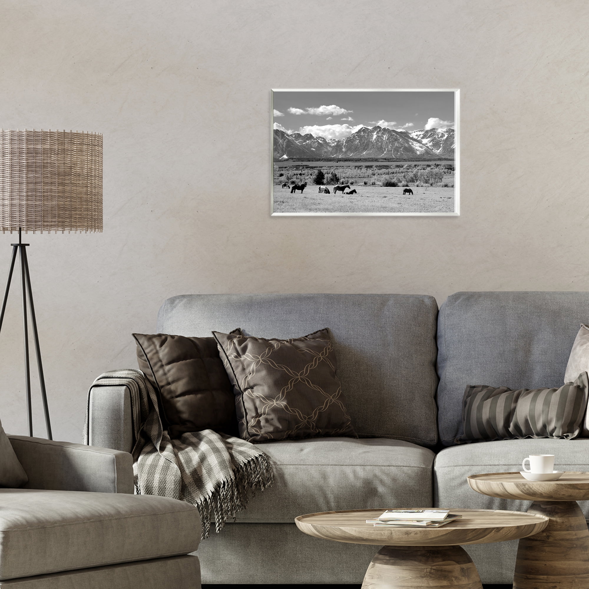 Stupell Industries Wyoming Ranch Horses Grazing Wall Plaque Art, design by Steve Toole