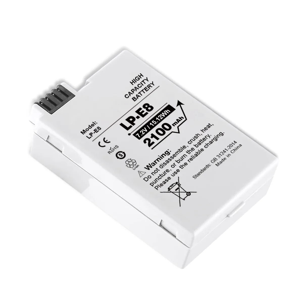 Replacement Battery for Canon EOS 600D DSLR Camera - Walmart.com