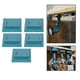 thumbnail image 1 of Soporte para montaje de taladro mano de obra fina 5 juegos de organizador de herramientas eléctricas ABS estable portátil para talleres ANGGREK Otros, 1 of 8