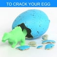 thumbnail image 5 of Luniquz Dinosaur Party Favors Funny Mini Dinosaur Toys Dinosaur Birthday Party Supplies 24 Pack Dino Eggs and 24 Hatching Card Bulk Gifts Novelty Birthday Party Decorations for Kids, 5 of 5