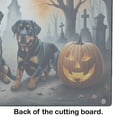 thumbnail image 4 of Rottweiler Spooky Halloween Glass Cutting Board Large 12 in x 15 in, 4 of 5