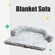 thumbnail image 5 of Sofá Cama Para Perros De Otoño E Invierno, Perrera Para Mascotas De Felpa Cálida Extraíble Y Lavable, Manta Para Dormir Para Mascotas Scienceny PT002672-02, 5 of 6