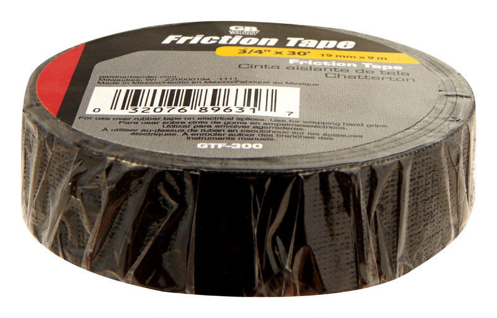 3M 3407NA Friction Tape 0.708 Inch x 240 Inch 1 Roll Pack Walmart