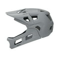 thumbnail image 4 of Casco de bicicleta Casco de ciclismo para hombres y mujeres ligero con almohadilla de barbilla desmontable cómodo equipo de ventilación cara completa Gris, 4 of 8