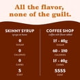 thumbnail image 3 of Jordan's Skinny Syrups Sugar Free Coffee Syrup, Salted Caramel Flavor Drink Mix, Zero Calorie Flavoring for Chai Latte, Protein Shake, Food & More, Gluten Free, Keto Friendly, 25.4 Fl Oz, 2, 3 of 5