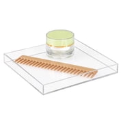 InterDesign 20470 Bath Accessory Set Clear Plastic Clear
