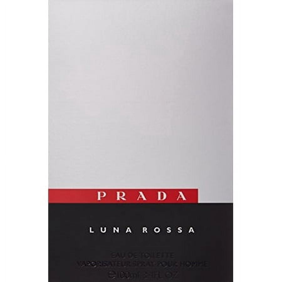 Prada Luna Rossa Eau De Toilette Spray, Cologne for Men, 3.4 Oz