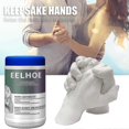 thumbnail image 5 of Eelhoe Of Couple Hand Model Set Diy Souvenir 3d Model Clone Powder Model Powder Valentine's Day, 5 of 5