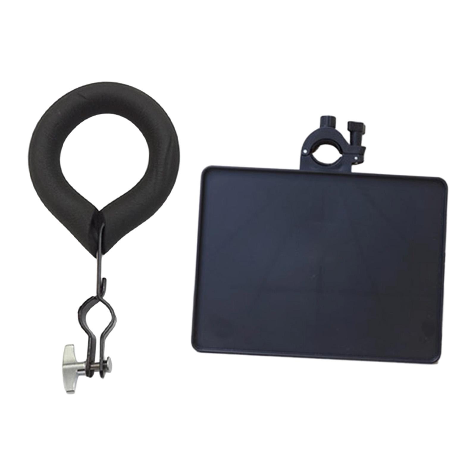 Music Stand Extension Rack Guitar Hanger Iron Material Adjustable Clip for Stage Performance Rehearsal Rooms