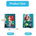 thumbnail image 3 of 16 PCS For Ariel Movie Cartoon Themed Party Bags, Birthday Party Decorations Gift Bags, 2 Styles with Handles,Ideal for Candy and Snack Bags, 3 of 5