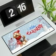 thumbnail image 3 of Hello Winter Labrador Retriever Smiling in Red Scarf Hat Welcome Christmas Desk Mat Full Keyboard Mouse Pad Lab Dog Lover Gifts Large Mousepad - 00017, 3 of 5