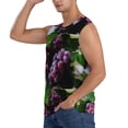 thumbnail image 3 of Disketp Grape Sleeveless Tshirts For Men, Muscle Shirts For Men Dry Fit Tank Top-Small, 3 of 8