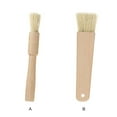 thumbnail image 3 of facefd Restaurant Portable Barbecue Huile Brosse Haute Température Résistant Pain Biscuit Cuisson Brosses Accessoires de Cuisine Rond, 3 of 8