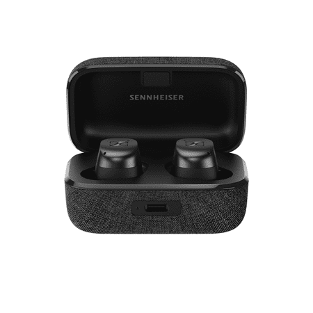 Sennheiser MOMENTUM True Wireless 3 Earbuds -Bluetooth In-Ear Headphones for Music and Calls with ANC, Multipoint connectivity , IPX4, Qi charging, 28-hour Battery Life Compact Design - Graphite
