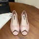 thumbnail image 1 of Adecuado para múltiples escenarios, sandalias de verano para mujer, sandalias de moda con tacón grueso y punta abierta, zapatos planos informales sin cordones, 1 of 6