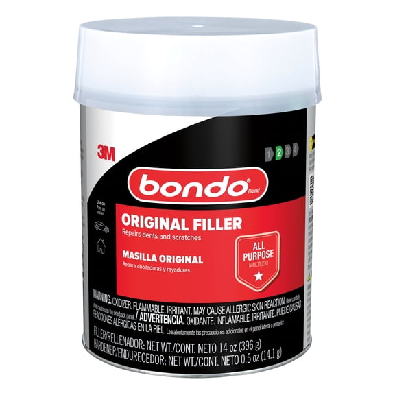 Bondo Body Filler, 00261ES, 14 fl. oz.