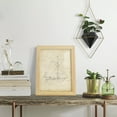 thumbnail image 5 of Sailboat Blueprint III -Framed Print w/glass-Natural Wood, 5 of 7