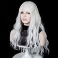 thumbnail image 4 of Short Wavy Shoulder Length Women Full Bang Heat Resistant Wig (Red), 4 of 12