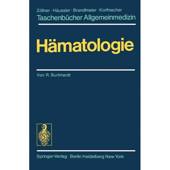 Taschenbücher Allgemeinmedizin Hämatologie, (Paperback)