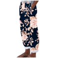 thumbnail image 2 of Fankiway Pantalon d'Été Décontracté pour Femmes, Imprimé Confortable, Poches, Grande Taille, Liquidation, 2 of 3