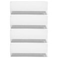 thumbnail image 1 of Shelf Separators Transparent Plastic Supermarket Convenience Store Display 15.00X5.00X4.00CM 4Pcs, 1 of 4