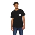 thumbnail image 3 of Abstract Pocket Graphic Heavy Cotton T-Shirt by TSmartArt, 3 of 4