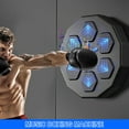 thumbnail image 5 of Electronic Music Boxing Machine, Smart Boxing Training Target, Fun Wall Bluetooth Mounted Punching Pad Bag, Boxing Target Workout Machine with Boxing Gloves, 5 of 13