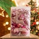 thumbnail image 3 of Ounissouiy Paquete de 30 bolas de árbol de Navidad, colgantes decorativos para fiestas, decoraciones para el hogar, adornos para chimenea, suministros para Kits de decoración para fiestas Rosado Ounissouiy HA009414-01B, 3 of 6