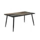 thumbnail image 2 of Comedor Tulum 6 Sillas en Negro Tubular y Cristal MOBILKRAFT Comedor Tulum 6 Sillas Negro Rectangular y Cristal, Estilo Contemporáneo en Color Negro, 2 of 4
