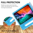 thumbnail image 2 of iPad Pro 12.9 Case 2020 for Kids, Allytech Light Wight Shockproof Convertible Handle Stand Cover [Supports 2nd Gen Pencil Charging Mode] Cover for Apple iPda 12.9 4th Generation, Blue, 2 of 6
